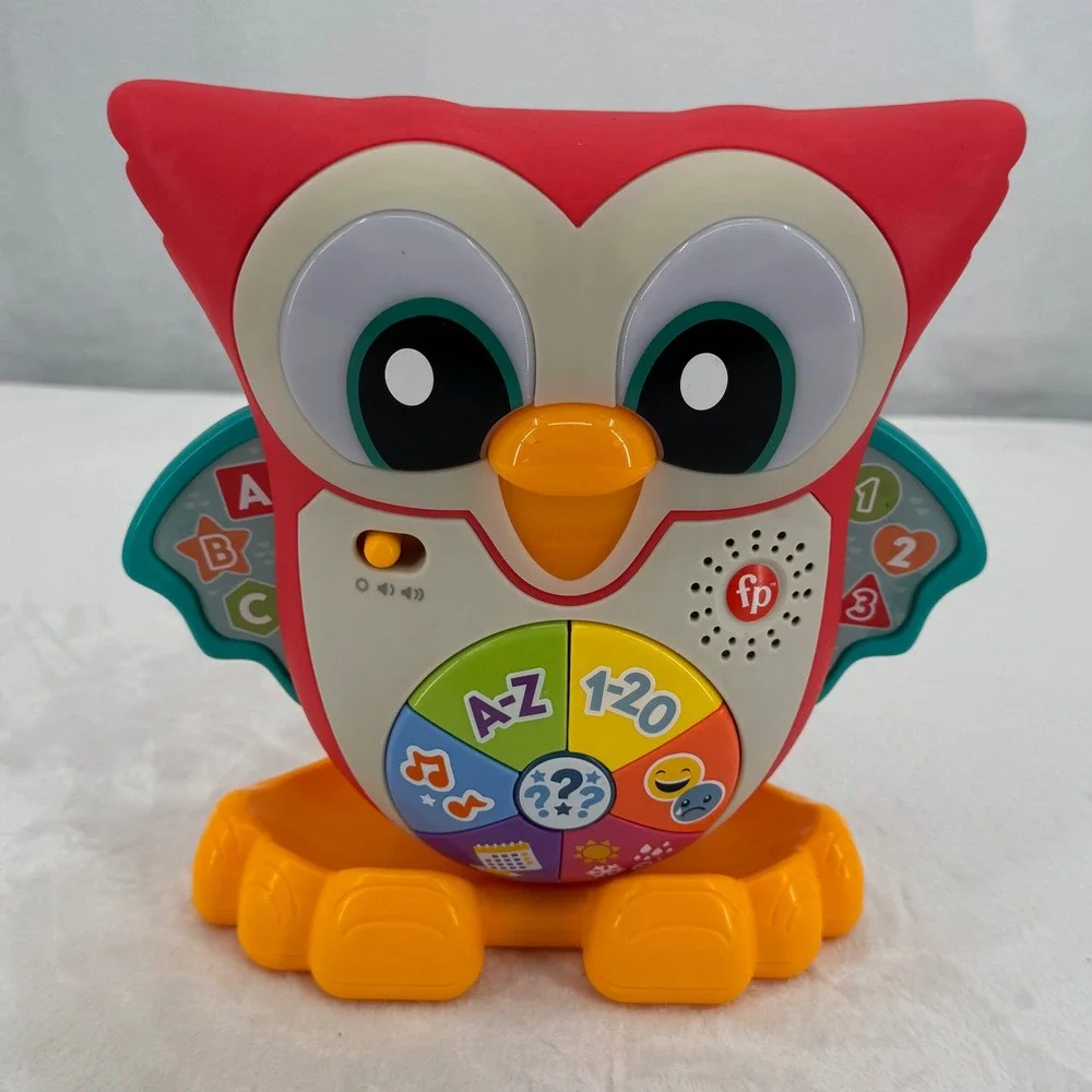 Fisher-Price Linkimals Light-Up & Learn Owl interactive musical learning toy
